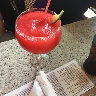 Strawberry margarita