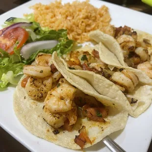 Shrimp tacos