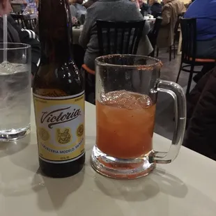 The micheladas are good and authentic!