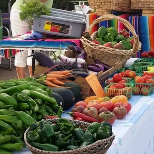 a variety of vegetables