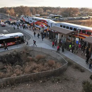 Los Ranchos Journal Center Rail Runner Station