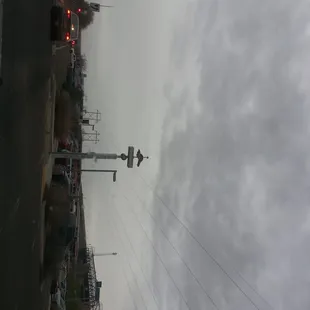 The Railrunner is here, so the lights are down.