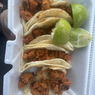 El pastor tacos (5 dollar special!)