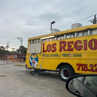 a yellow bus