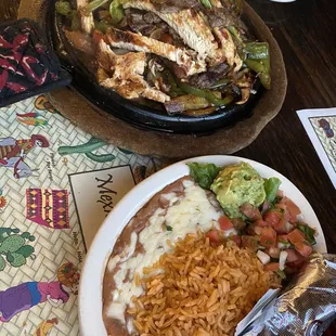 Chicken &amp; Steak Fajita Meal