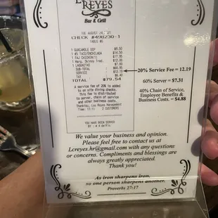 Not a huge fan of Thai policy, especially when great service isn't guaranteed