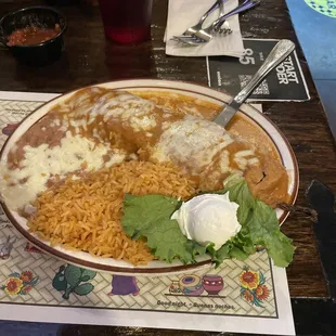 Chile relleno plate.. let's try
