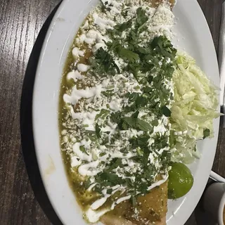 Chicharron Prensado Quesadilla