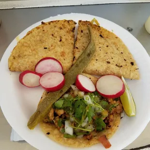 Quesadilla De Flor De Calabaza