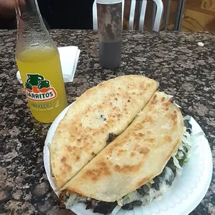 Quesadillas: Flor de Calabaza + Huitlacoche