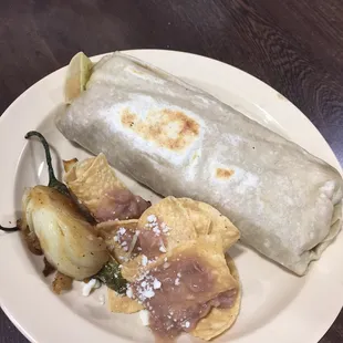 Carne Asada Burrito