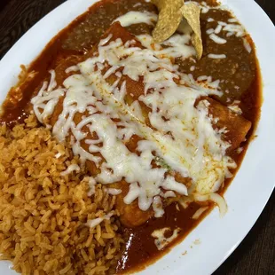 Enchilada Plate