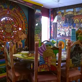 bright colors everywhere!