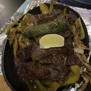 Steak Fajitas
