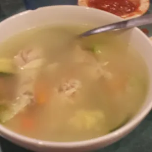 Caldo de pollo