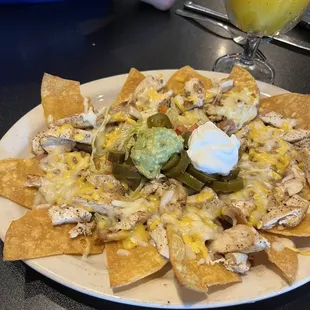 Chicken Reyes Nachos Full