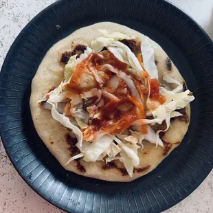 I picked up 6 pupusas - Loroco Flowers w/ Cheese was my fav :)