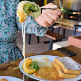 Cheesy Chile Relleno!