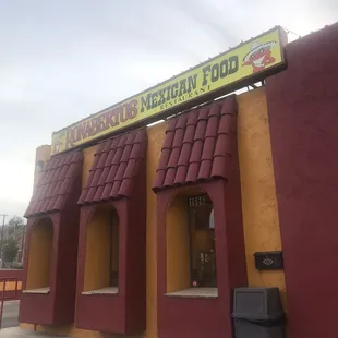 Parkings in the back - some people parked next door