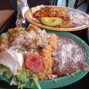 Chiliquiles &amp; Huevos Rancheros