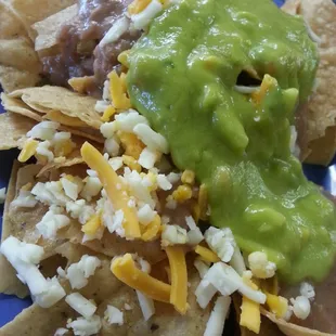 Complimentary nachos