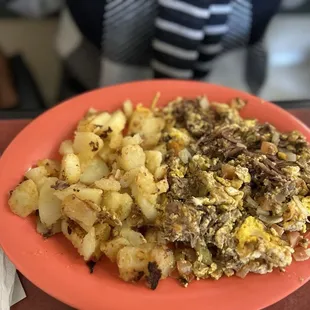 Egg Machaca breakfast