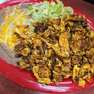 Chorizo and Eggs Plate