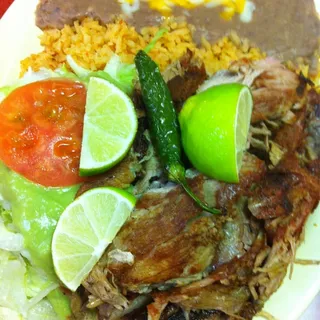 Carnitas Plate