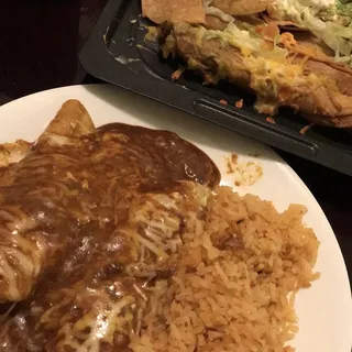 Enchiladas Plate