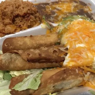 Flautas Plate