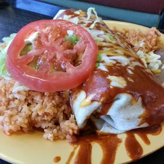 Burrito Dinner Plate