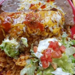 Chimichanga Plate