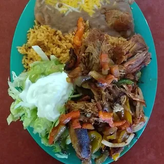 Pork Picado Plate