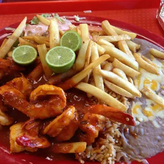 Camarones a la Diabla