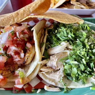 Shrimp and Chicken Fajitas