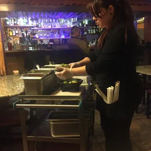 Table side fresh guacamole