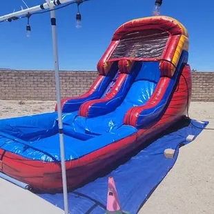 New water slide available