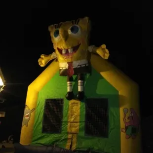 Sponge-bob jumper.
