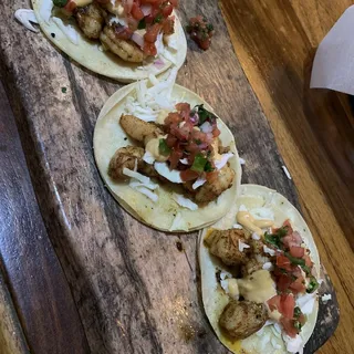 SHRIMP TACOS