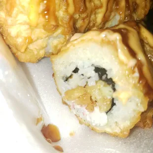 Shrimp Tempura deep fried roll