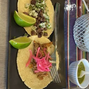 Carnita Street Tacos and Asada Street Tacos