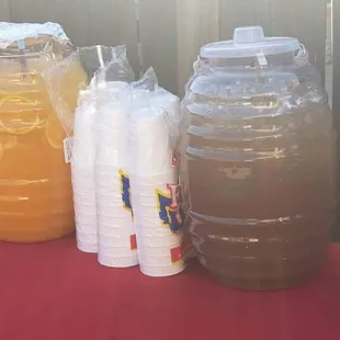 Orange and tamarind agua fresca