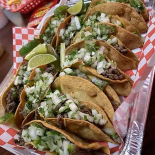 Mega Deal 12 tacos and 3 drinks for $20 TACO THURSDAY