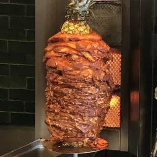 Hot and fresh Al pastor