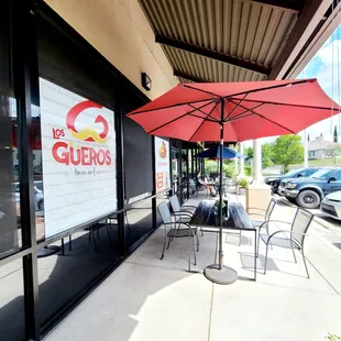 Outdoor seating