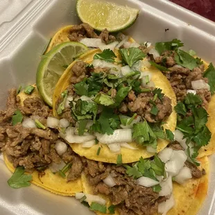 Tacos de Bistec