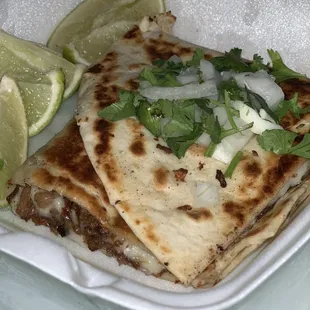 Beef quesadilla