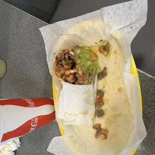 Steak taco