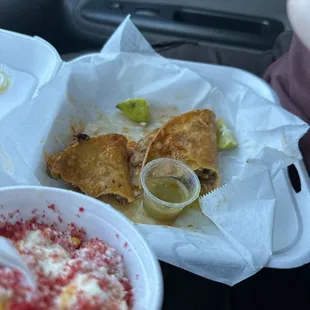 Quesabirria Hot Cheetoes Elote Cup