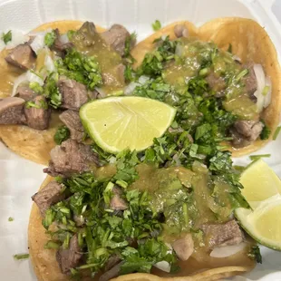 Tacos de Lengua